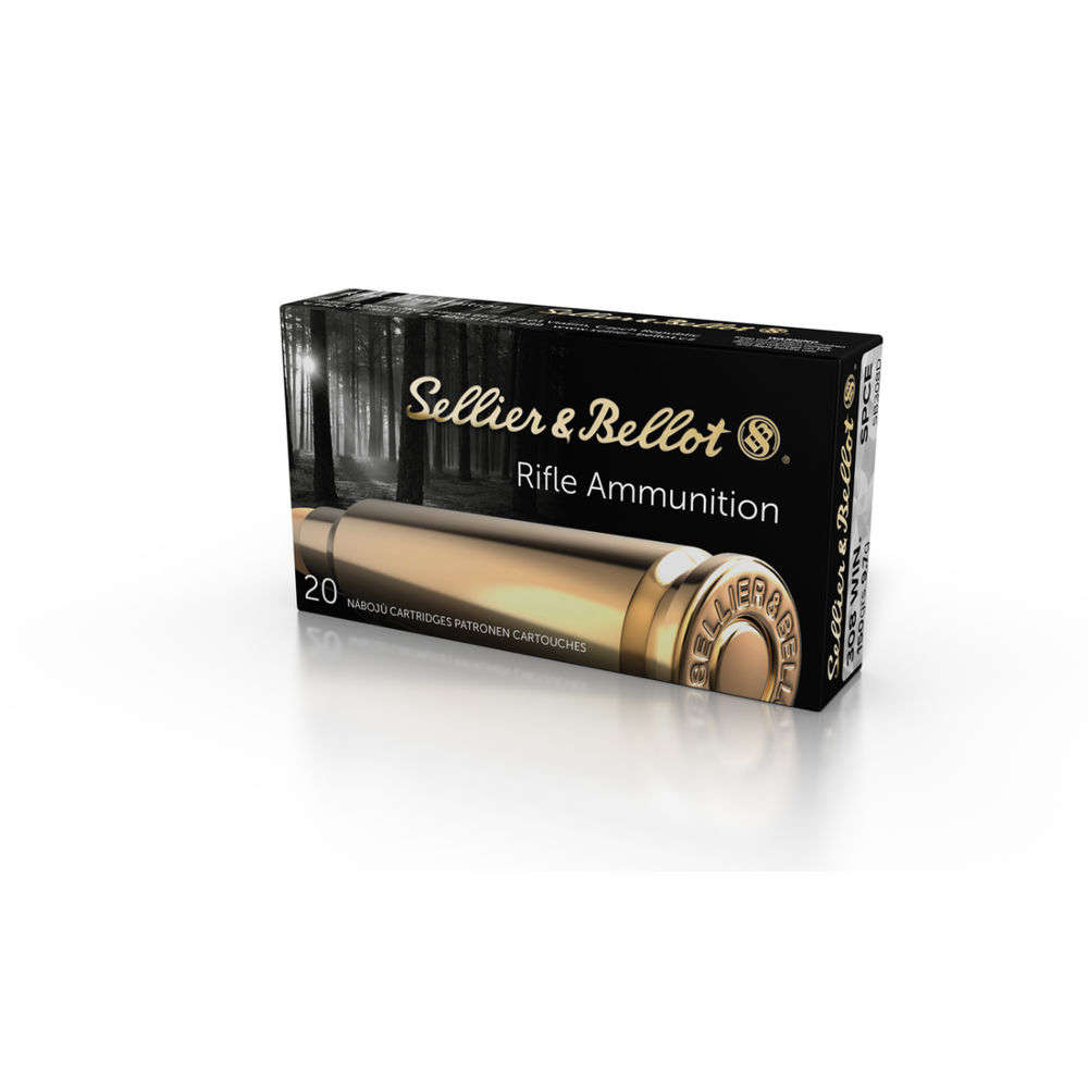 Ammunition Sellier&Bellot 4.50" 308Win RIFLE 308 WIN 150GR SPCE 20RD/BX • Model: 4.50"